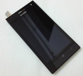Cellphone Touch Screen Panel Digitizer and LCD Screen Panel Full Assembly Replacement for Huawei H883G W1 Windows Phone