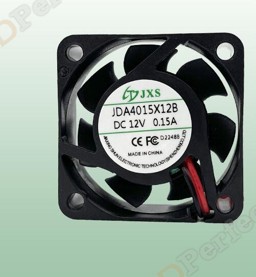 Original JDA4015X12B Cooling Fan DC 12V 1.8W 2-wires JDA4015X12B Fans
