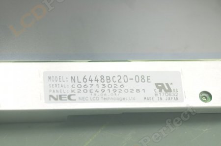 NL6448BC20-08E NEC 6.5" TFT LCD Panel LCD Display NL6448BC20-08E LCD Screen Panel LCD Display