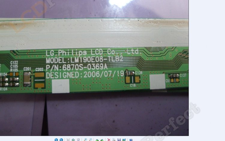 Original LM190E08-TLB2 LG Screen Panel 19.0\" 1280x1024 LM190E08-TLB2 LCD Display