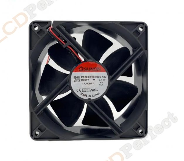 Original SUNON EEC0382B3-000C-A99 Cooling Fan DC 24V 3.1W 2-wires EEC0382B3-000C-A99 Fans