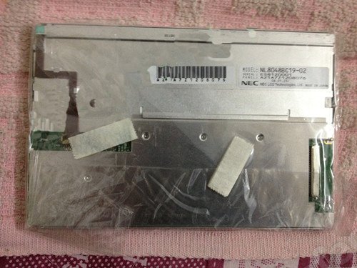 Original NL8048BC19-02C NEC Screen Panel 7.0\" 800x480 NL8048BC19-02C LCD Display