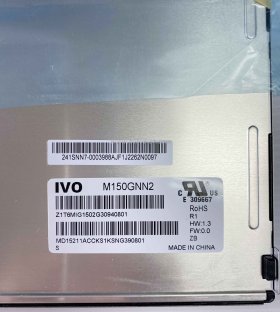 Original IVO 15-Inch M150GNN2 R1 LCD Display 1024×768 Industrial Screen