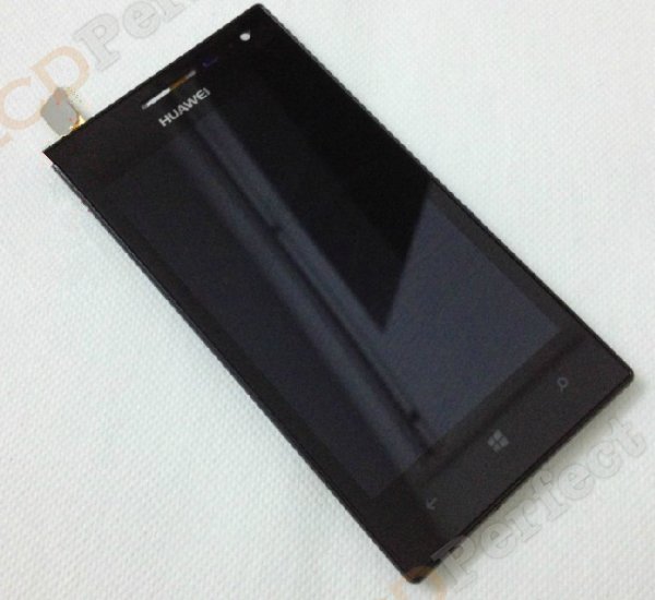 Cellphone Touch Screen Panel Digitizer and LCD Screen Panel Full Assembly Replacement for Huawei H883G W1 Windows Phone