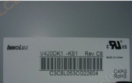 Original V420DK1-KS1 Innolux Screen Panel 42" 3840*2160 V420DK1-KS1 LCD Display