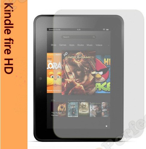 7\" LCD Screen Panel Protector Cover Guard Crystal Clear For Amazon kindle fire HD