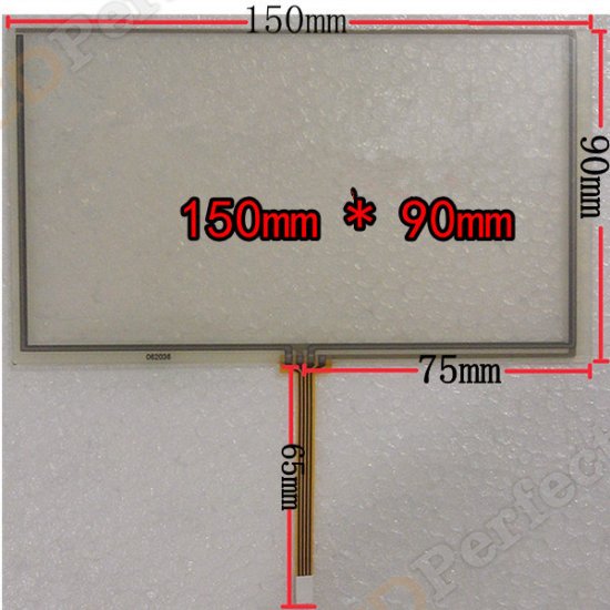 Brandnew 6 inch Touch Screen Panel 150x90mm for GPS Avigraph Car DVD LCD Screen Panel