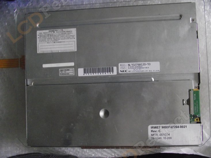 Original NL10276BC20-10 NEC Screen Panel 10.4\" 1024x768 NL10276BC20-10 LCD Display