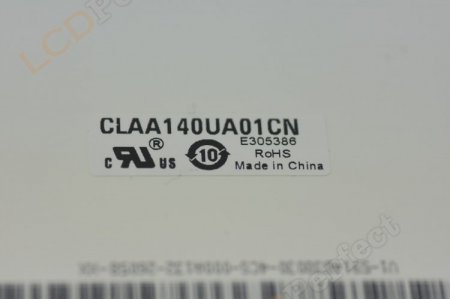 Original CLAA140UA01 CN CPT Screen Panel 14.0" 1600x900 CLAA140UA01 CN LCD Display
