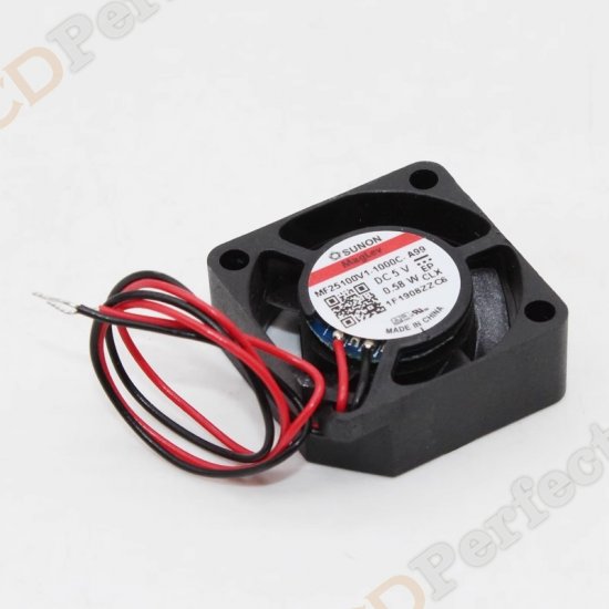 Original SUNON MF25100V1-1000C-A99 Cooling Fan DC 5V 0.58W 2-wires MF25100V1-1000C-A99 Fans