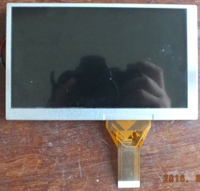 Original PW056XU5 E Ink Screen Panel 5.5 480*234 PW056XU5 LCD Display