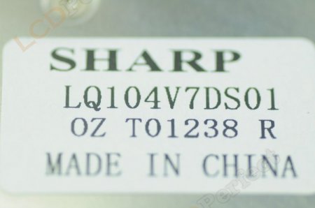 Original LQ104V7DS01 SHARP 10.4" 640x480 LQ104V7DS01 LCD Display