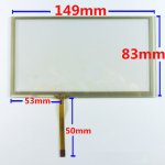 6.1 inch Touch Screen Panel 149mmx83mm for Digital Screen Panel LCD Screen Panel GPS Avigraph