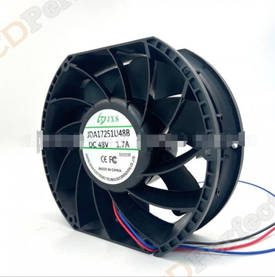 Original JDA17251U48B Cooling Fan DC 48V 72W 3-wires JDA17251U48B Fans