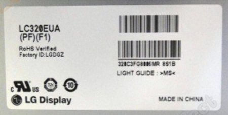 Original LC320EUA-PFF1 LG Screen Panel 31.5 1920*1080 LC320EUA-PFF1 LCD Display