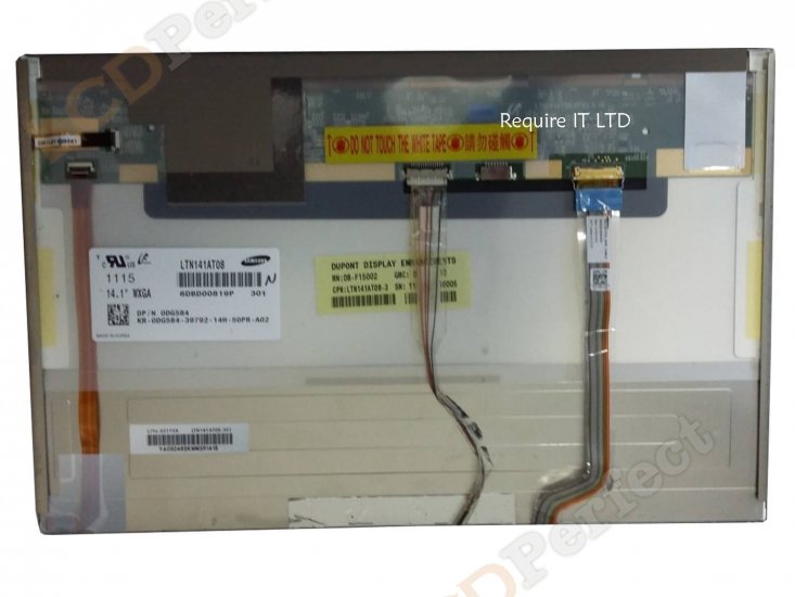 Original LTN141AT08-301 SAMSUNG Screen Panel 14.1\" 1280x800 LTN141AT08-301 LCD Display