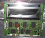 Original LMG6381QHGE HITACHI Screen Panel 4.8" 256x64 LMG6381QHGE LCD Display