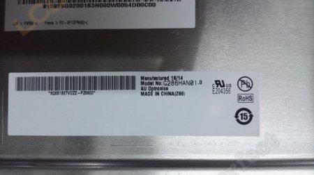 Original G286HAN01.0 AUO Screen Panel 28.6" 1920x540 G286HAN01.0 LCD Display