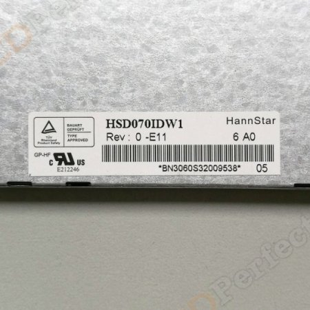 Original HSD070IDW1-E11 HannStar Screen Panel 7" 800*480 HSD070IDW1-E11 LCD Display