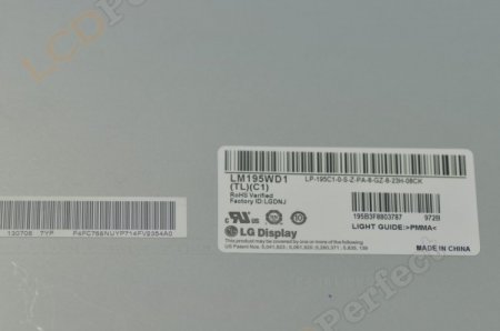 Original LM195WD1-TLC1 LG Screen Panel 19.5" 1600x900 LM195WD1-TLC1 LCD Display
