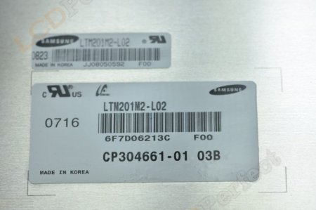 Original LTM201M2-L02 SAMSUNG 20.1"1680x1050 LTM201M2-L02 LCD Display