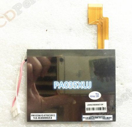 Original PA035XUJ E Ink Screen Panel 3.5 480*234 PA035XUJ LCD Display