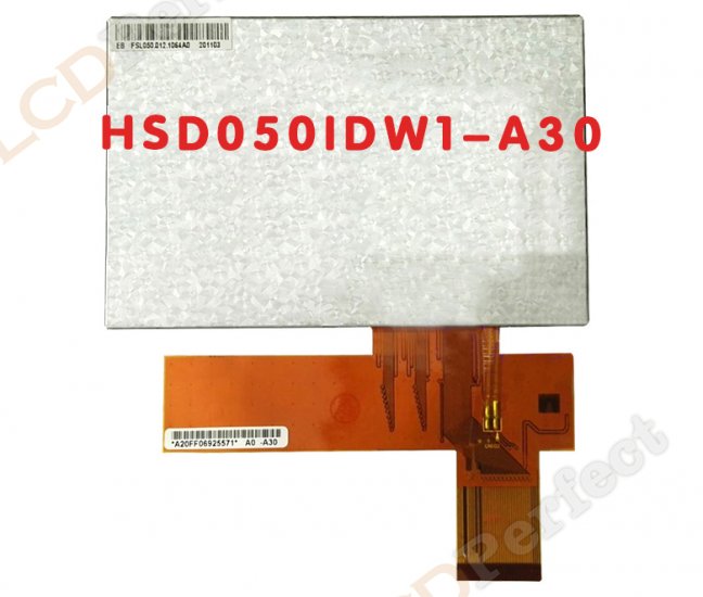 Original HSD050IDW1-A30 HannStar Screen Panel 5\" 800*480 HSD050IDW1-A30 LCD Display