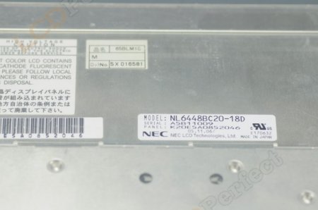 NL6448BC20-18D NEC 640x480 TFT LCD Panel LCD Display NL6448BC20-18D LCD Screen Panel LCD Display
