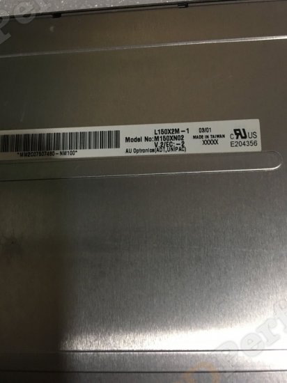 Original L150X2M-1 EC-2 AUO Screen Panel 15\" 1024*768 L150X2M-1 EC-2 LCD Display