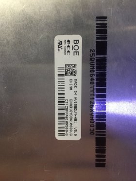 Original NV125QUM-N81 BOE Screen Panel 12.5" 3840*2160 NV125QUM-N81 LCD Display