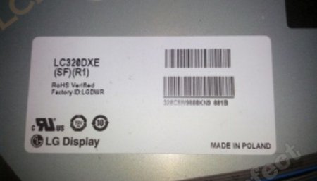Original LC320DXE-SFR1 LG Screen Panel 31.5 1366*768 LC320DXE-SFR1 LCD Display