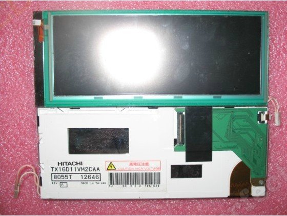 Original TX16D11VM2CAA HITACHI Screen Panel 6.2\"640x240 TX16D11VM2CAA LCD Display