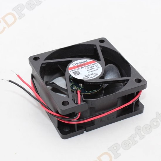 Original SUNON HA60251V4-1000C-A99 Cooling Fan DC 12V 0.36W 2-wires HA60251V4-1000C-A99 Fans