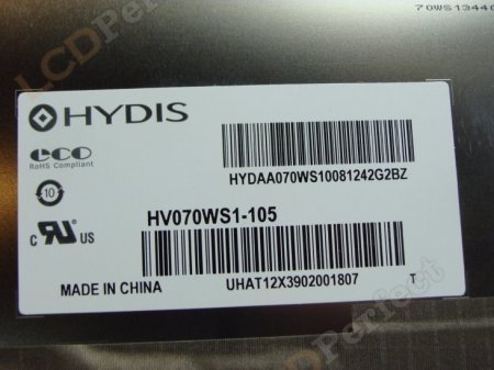 Original HV070WS1-105 BOE Screen Panel 7" 1024*600 HV070WS1-105 LCD Display