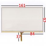 7.0 inch Touch Screen Panel 161x97mm Handwritten Screen Panel for 7" GPS and MP4 MP5