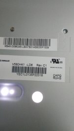 Original V580HK1-LD6 Innolux Screen Panel 58" 1920*1080 V580HK1-LD6 LCD Display