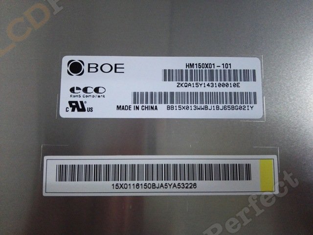 Original HM150X01-101 BOE Screen Panel 15.0\" 1024x768 HM150X01-101 LCD Display