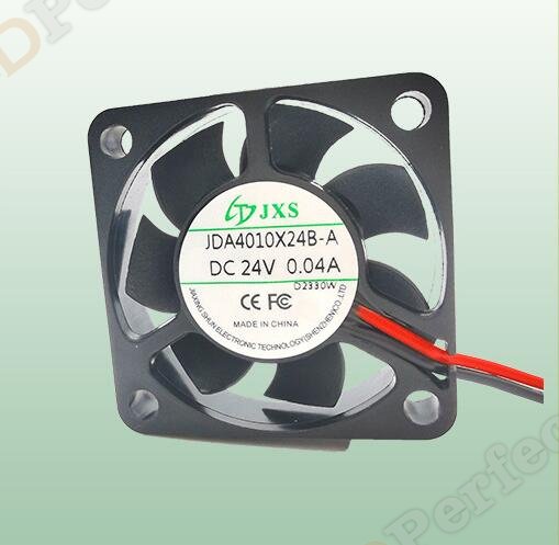 Original JDA4010X24B-A Cooling Fan DC 24V 1.68W 2-wires JDA4010X24B-A Fans