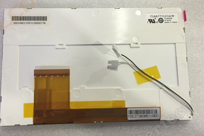 Original CLAA070LD0ACW CPT Screen Panel 7\" 800*480 CLAA070LD0ACW LCD Display