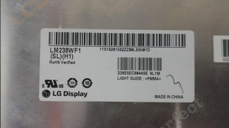 Orignal LG 23.8-Inch LM238WF1-SLH1 LCD Display 1920x1080 Industrial Screen