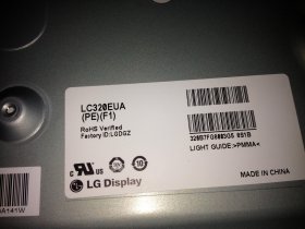 Original LC320EUA-PEF1 LG Screen Panel 32" 1920x1080 LC320EUA-PEF1 LCD Display