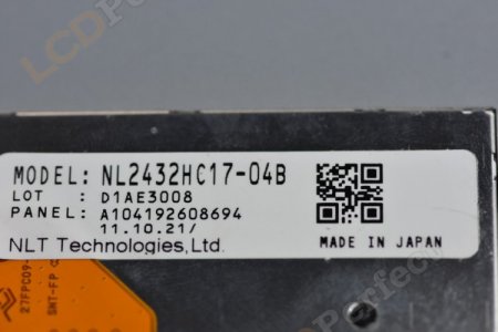 Original NL2432HC17-04B NEC Screen Panel 2.7" 240x320 NL2432HC17-04B LCD Display