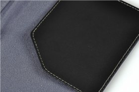 PU Leather Book Style Case Cover With Buckle For Amazon Kindle Touch