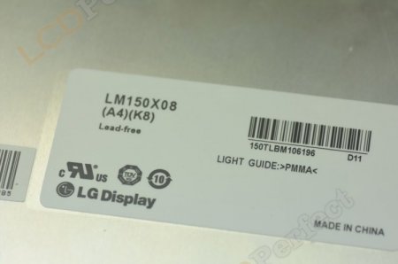 Original LM150X08-A4K8 LG Screen Panel 15.0" 1024x768 LM150X08-A4K8 LCD Display