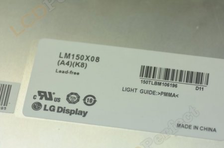 Original LM150X08-A4K8 LG Screen Panel 15.0" 1024x768 LM150X08-A4K8 LCD Display