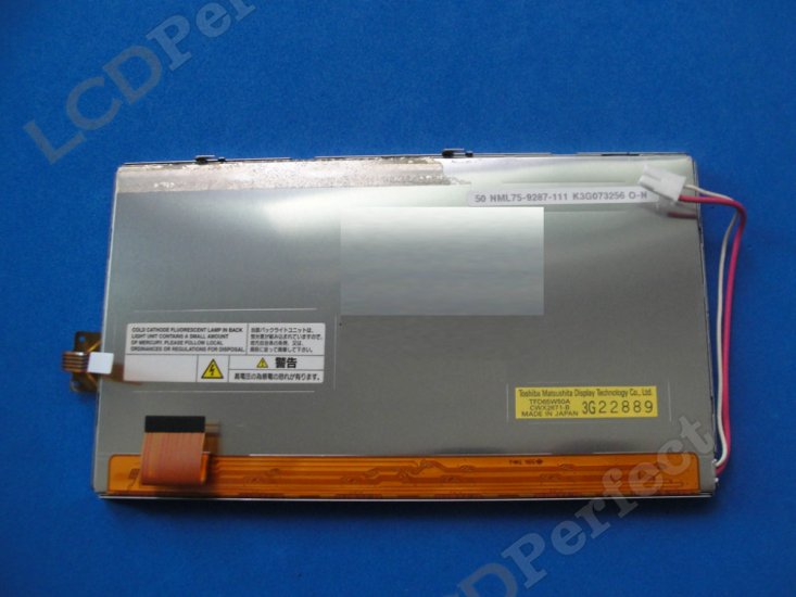 Orignal Toshiba 6.5-Inch TFD65W50A LCD Display 480x234 Industrial Screen