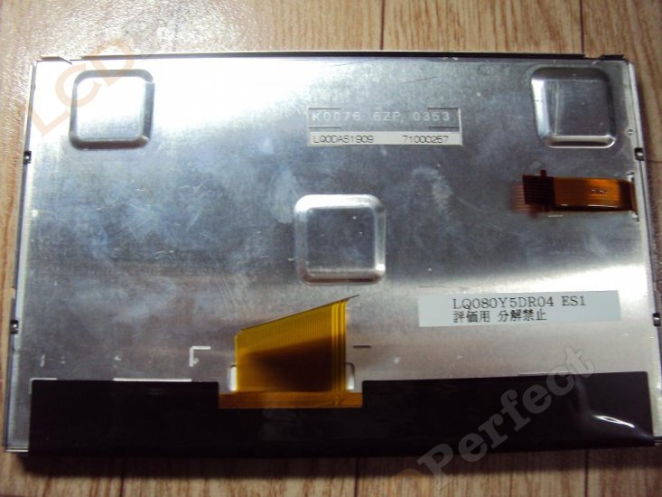 Original LQ080Y5DR04 SHAPP Screen Panel 8.0\" 800x480 LQ080Y5DR04 LCD Display