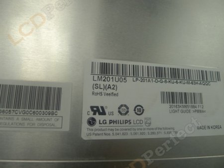 Original LG LM201U05-SLA2 Screen Panel 20.1" 1600x1200 LM201U05-SLA2 LCD Display