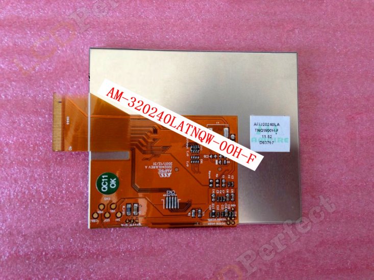 Original AM-320240LATNQW-00H-F AMPIRE Screen Panel 3.5\" 320*240 AM-320240LATNQW-00H-F LCD Display