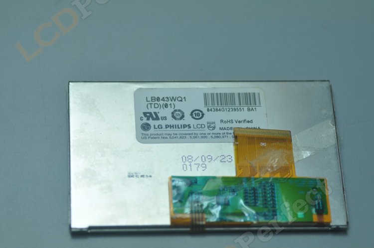 Original LB043WQ1-TD01 LG Screen Panel 4.3\" 480x272 LB043WQ1-TD01 LCD Display